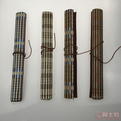 【梓楠文化書(shū)法用品毛筆筆簾廠家直銷(xiāo)多種規(guī)格仿古竹制筆簾文房四寶批發(fā)